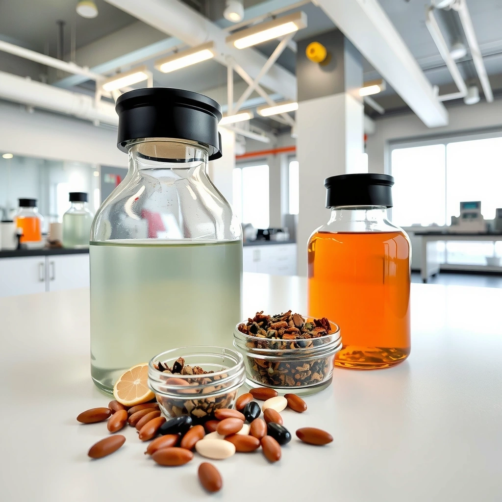 Premium natural ingredients and supplements production facility